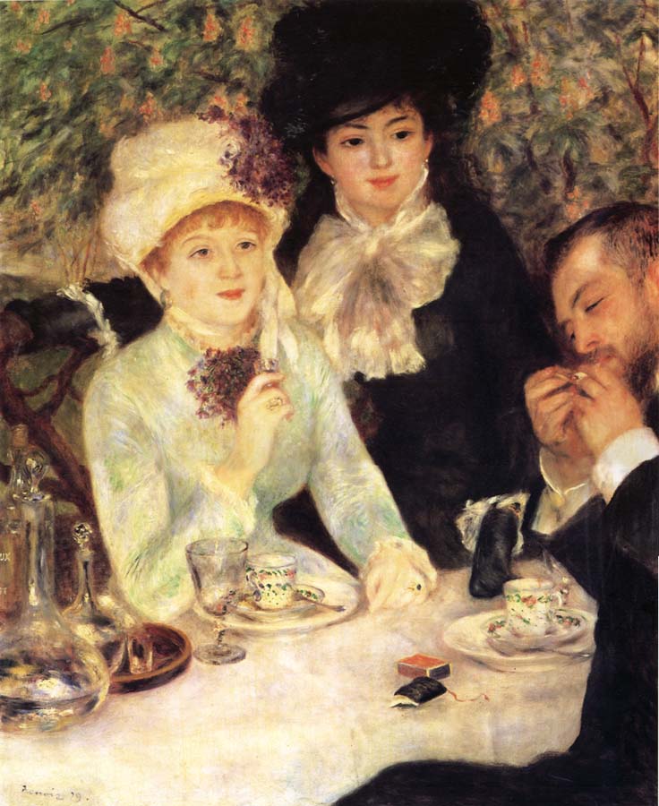 Pierre-Auguste Renoir La Fin du Dejeuner